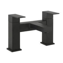 Crosswater Verge Bath Filler Matt Black - VR322DM