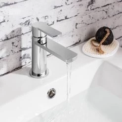 Crosswater - Wisp Monobloc Basin Mixer - WP110DNC -Contemporary Taps Sales Store WP110DNC D2 460