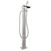 Crosswater - Water Square Floor Mounted Freestanding Bath Shower Mixer - WS415FC 1 Crosswater - Water Square Floor Mounted Freestanding Bath Shower Mixer - WS415FC -Contemporary Taps Sales Store WS415FC P
